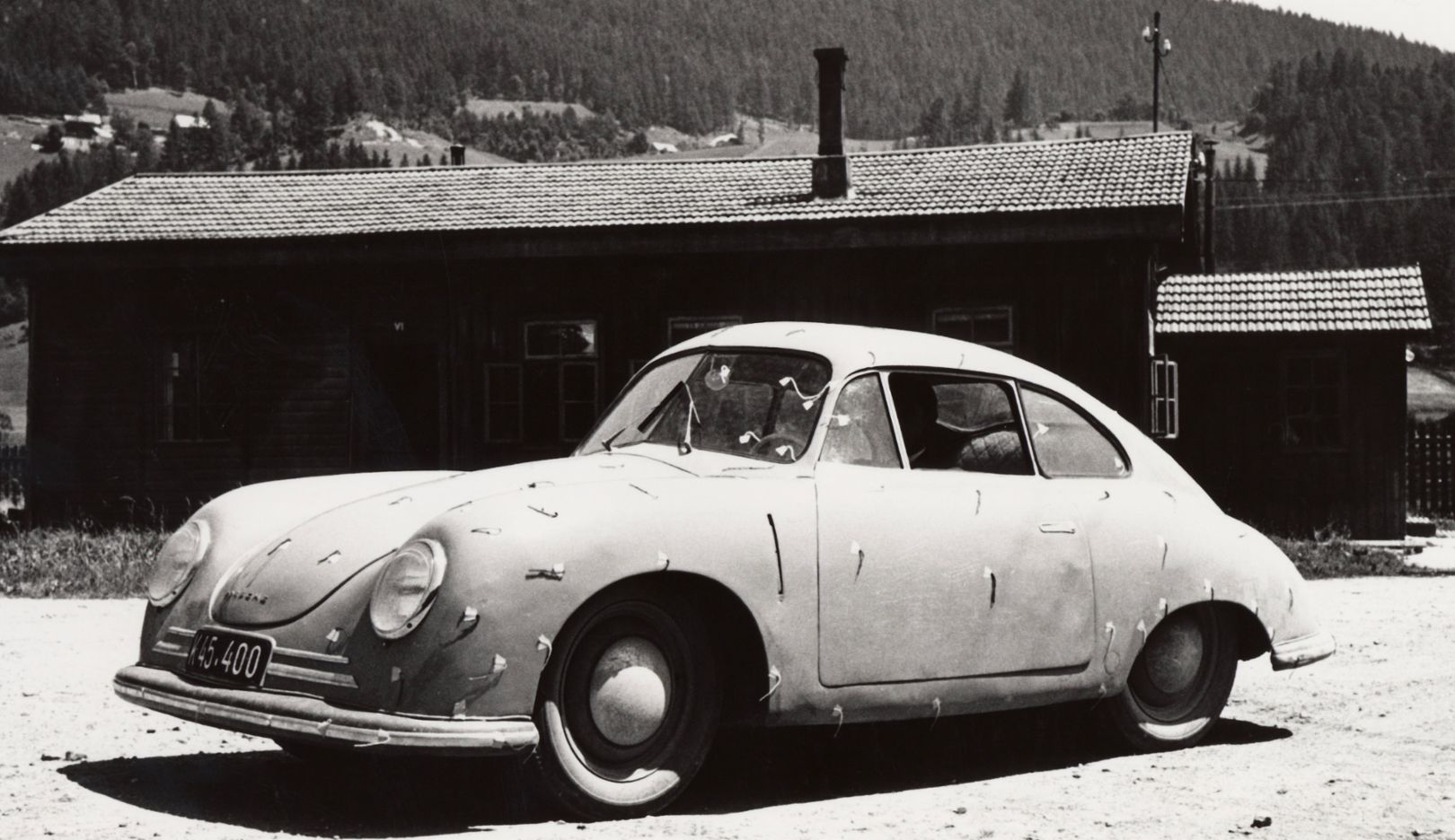 Die ersten Porsche mit Heckmotor