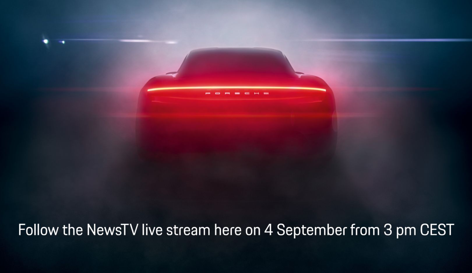 Live broadcasting of the world premiere of the brand new Porsche Taycan 