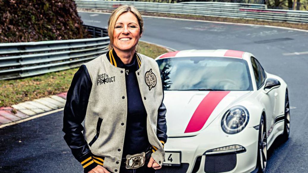 Sabine Schmitz, Porsche 911 R, 2020, Porsche AG