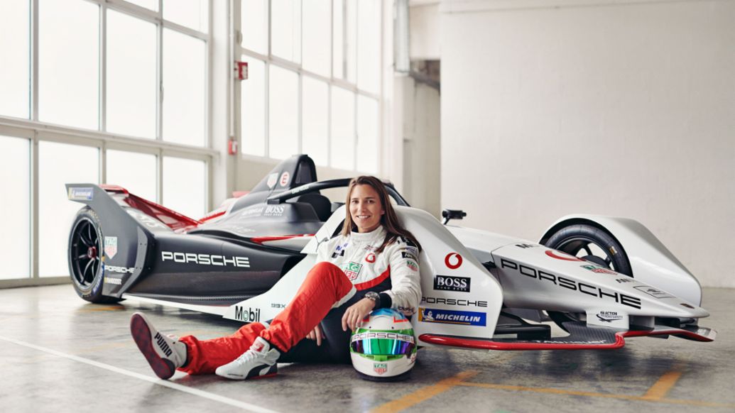 Simona De Silvestro, test and development driver Formula E, 2019, Porsche AG