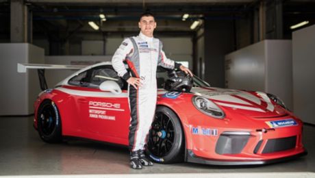 Ayhancan Güven is the new Porsche Junior in the 2020 Supercup