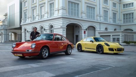 Zeitreisende: Der Porsche 911 Carrera T
