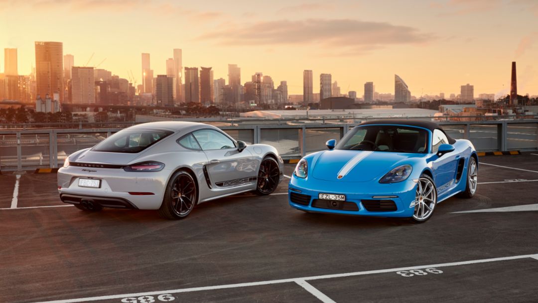 Product Highlights: Porsche 718 Style Edition models – Extroverted and exclusive