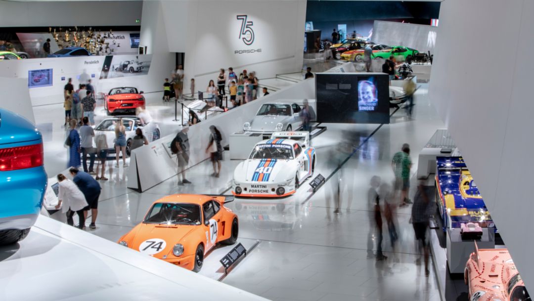 Porsche Museum: special exhibition celebrates 75 years of Porsche sports cars